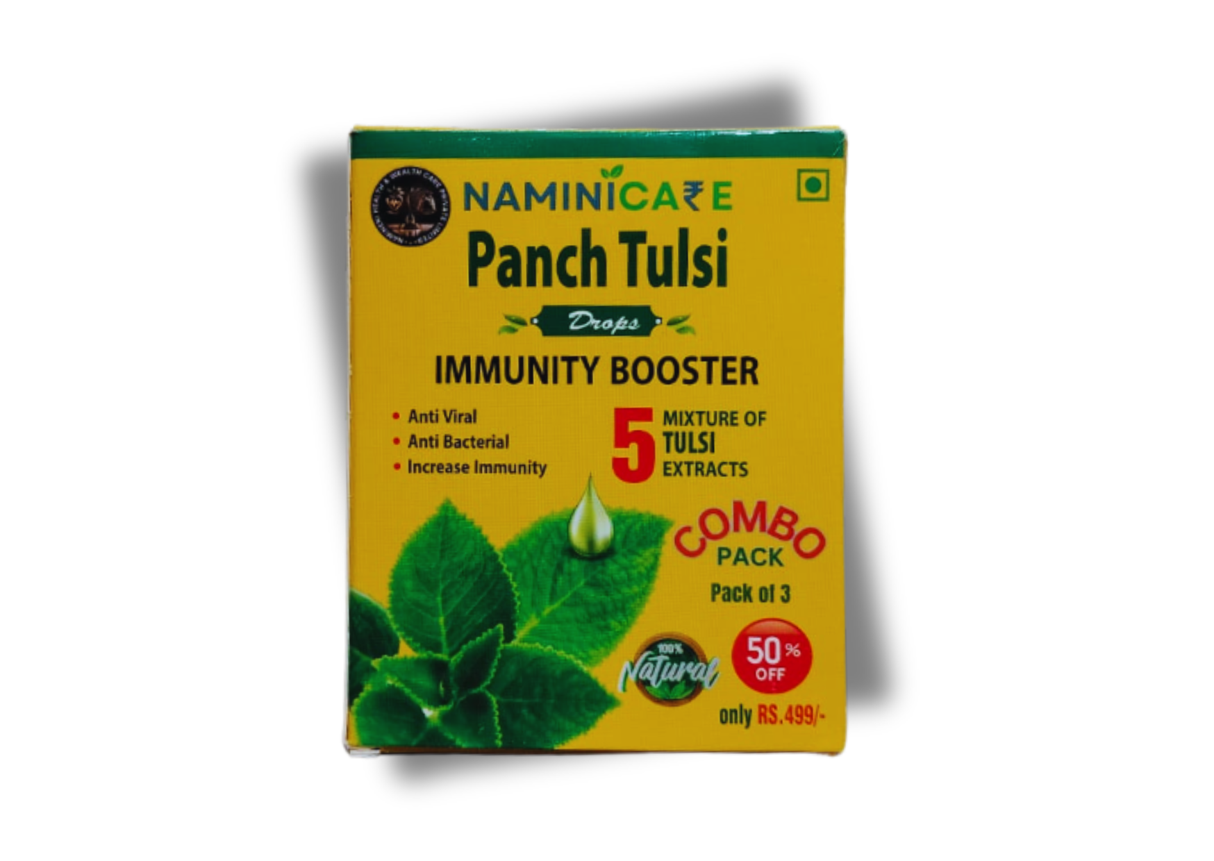 Panch Tulsi - Nutritional Booster - Pack of 3